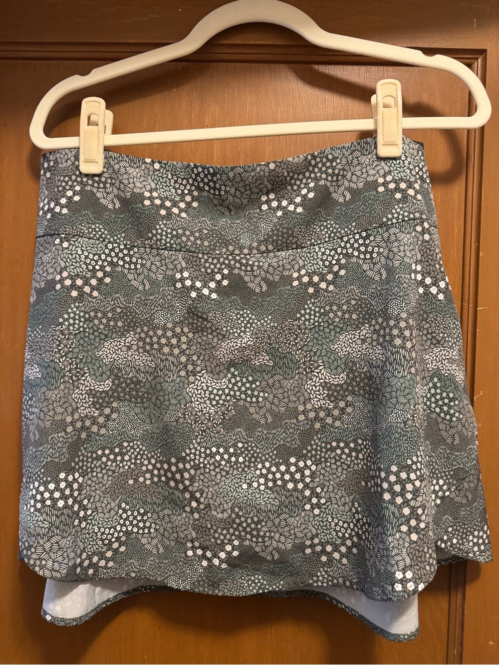Krimson Klover Green Floral Patterned Skort